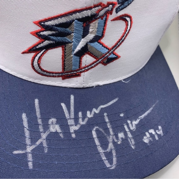 Hakeem  "The Dream" Olajuwon autographed cap.  NWT. OS. - Picture 2 of 4